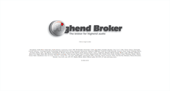 Desktop Screenshot of highend-broker.com