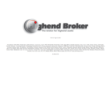 Tablet Screenshot of highend-broker.com